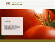 Tablet Screenshot of frutasmassanassa.com